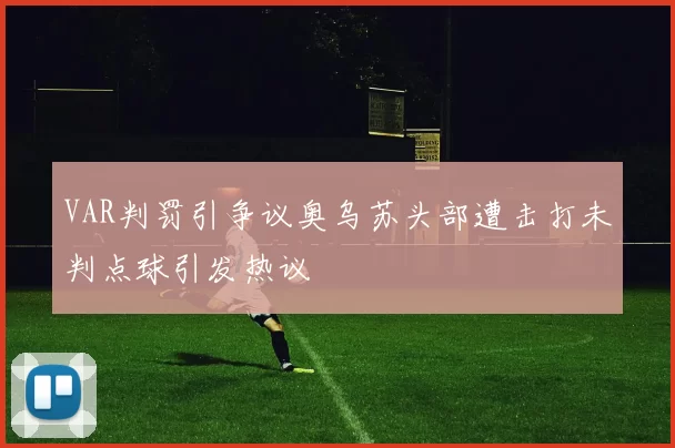 VAR判罚引争议奥乌苏头部遭击打未判点球引发热议